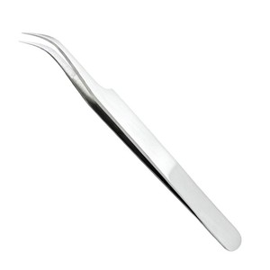 Pince à épiler d'extension de cils en acier inoxydable de qualité supérieure en vente en gros - Product Image 1