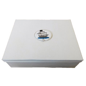 กล่องเก็บของรูปเรือโจรสลัด กล่องสมบัติทะเล - Product Image 1