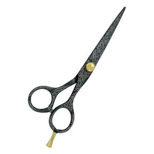 Ciseaux de barbier professionnels personnalisés de haute qualité, en acier inoxydable japonais, outil de beauté, ciseaux effilés en plastique, 28 dents - Product Image 1