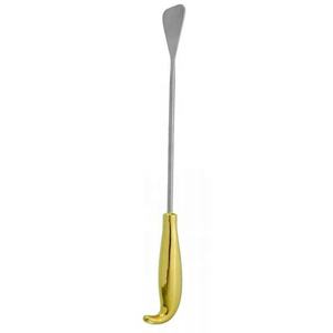 Tebbetts 33cm Gold Plated Handle Breast Dissector Stainless Steel Plastic Surgery <b>Instrument</b> <b>Basis</b> <b>Surgical</b> <b>Instruments</b> - Product Image 5