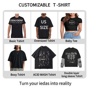 เสื้อยืดพิมพ์ลายดีทีจีขนาดใหญ่สำหรับผู้ชายเสื้อยืดคอกลมแขนสั้นผ้าคอตตอนพิมพ์ลายบ็อกซี่ - Product Image 5