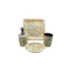 Juego de Decoración de Baño de Cinco Piezas de Nácar de Alta Calidad a Buen Precio al por Mayor, Estilo Moderno Personalizable - Product Image 3