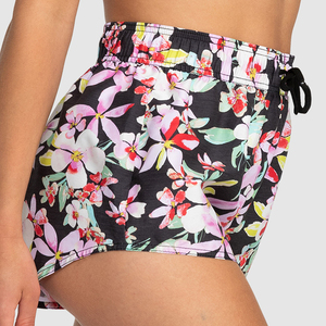 Pantalones cortos informales de cintura alta para mujer para verano Playa Cómodo Diseño de estampado transpirable y de secado rápido - Product Image 4