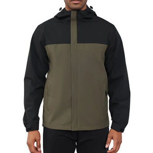 Chaquetas Softshell transpirables para hombre, ropa de invierno de secado rápido, chaquetas de diseño OEM, venta al por mayor, ropa de primavera para exteriores, chaquetas Softshell - Product Image 2