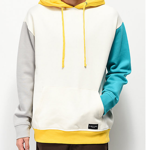 Sweat à capuche en polaire pour homme Street Custom, 100% coton, coupe classique, grande taille, logo, respirant, séchage rapide, uni, décontracté - Product Image 3