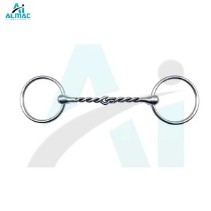 ALMAC Mèche à cheval traditionnelle réutilisable à joint unique pour les cavaliers expérimentés débutants Tous les instruments de chirurgie équestre - Product Image 2