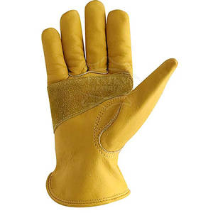 Gants de conducteur antidérapants de haute qualité en cuir de sécurité avec logo personnalisé pour la vente en gros de gants de conducteur en plein air - Product Image 4