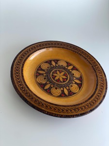 Bol à mélanger en bois rustique pour salade de fruits frais et cuisine quotidienne - Product Image 4