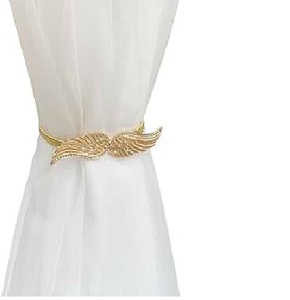 Thiết kế cổ Rèm Tieback móc với màn kim loại và vàng trang trí rèm xếp nếp giữ lại chủ sử dụng trong nhà - Product Image 1