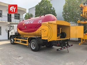 HOWO <span class=keywords><strong>LPG</strong></span> 4x2ราคาไม่แพงสำหรับการขนส่งน้ำมันเชื้อเพลิงที่มีประสิทธิภาพ - Product Image 3