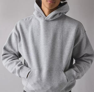 Sudaderas con Capucha para Hombre al por Mayor, de Alta Calidad, Estilo Urbano, Forro Sólido de Algodón Grueso, Corte Regular, Felpa Francesa, con Logotipo Personalizado - Product Image 1