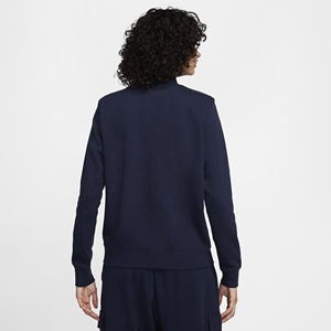 Sudadera Azul Marino con Cierre de Cremallera de un Cuarto y Bolsillo Canguro para Mujer, Top Deportivo Casual de Manga Larga para Gimnasio y Entrenamiento - Product Image 2