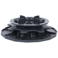 Parkett WPC Tuile de terrasse en gros Support de piédestal réglable lisse pour solives de terrasse extérieures pour carreaux de 18 à 30mm