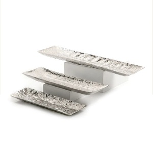 Hot Selling Product Unique Design Shiny Finishing Custom Made Snacks <b>Sweet</b> Serving Tray For Wholesale Price - Product Image 1