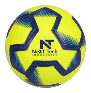Balón de entrenamiento de fútbol de Next Tech Industries, material de PU para fines de entrenamiento con diseño personalizado y logotipo personalizado - Product Image 1
