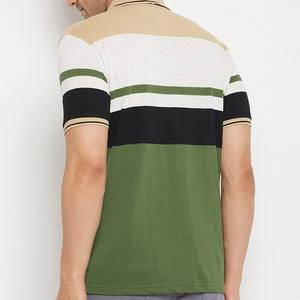 Chemises polo en coton Pima péruvien 100% noir à épaules tombantes surdimensionnées, tailles grandes pour hommes - Product Image 3