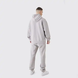 ชุดวอร์มมีฮู้ดแบบสวมหัว + กางเกงวอร์มสำหรับผู้ชายชุดวอร์มใส่ให้ความอบอุ่นในฤดูใบไม้ร่วงและฤดูหนาว - Product Image 5