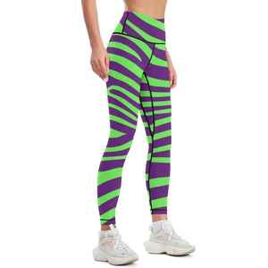 Leggings imprimés personnalisés pour femmes pour Gym Fitness Yoga Jogging ou tenues de sport quotidiennes - Product Image 2
