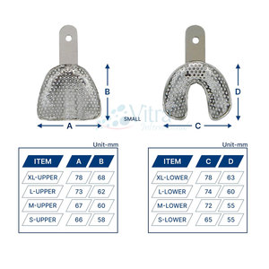 Bandeja de Impresión Dental de Acero Inoxidable al por Mayor de Fábrica - Mejor Precio para Venta en Línea - Product Image 5
