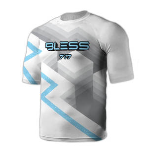 Ropa de calle sublimada personalizada, camiseta de fútbol, camiseta americana, camisetas de fútbol personalizadas, camisetas de fútbol por sublimación bordadas - Product Image 3