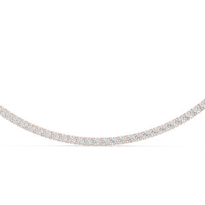 Collier en or jaune 14 carats avec diamant rond de laboratoire pour femme, minimaliste, luxueux, certifié, élégant, bijoux fins, cadeau - Product Image 5