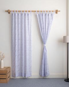 Nueva Colección de Cortinas de Algodón Estampadas con Flores, Hechas a Mano, para Sala de Estar, Cocina y Habitaciones - Product Image 1