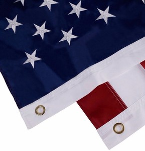 NoveltyFlag USA Nylon Embroidered <strong>Chicago</strong> <strong>Flag</strong> 210D Oxford Flying Durable Eco-Friendly 3x5ft - Product Image 5