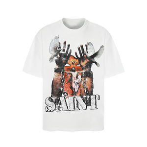 เสื้อยืดวินเทจไซส์ใหญ่พิเศษสำหรับผู้ชายเสื้อพิมพ์ลายไซส์ใหญ่พิเศษผ้าฝ้าย100% คอกลมสไตล์ฮิปฮอปเสื้อพิมพ์ลายดิจิตอล - Product Image 5