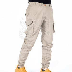 Servicio OEM al por mayor de los hombres casuales rectos de cintura media Joggers pantalones 100% algodón ecológico transpirable mejor precio adulto tamaño - Product Image 6