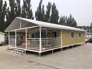 40ft 20FT สำเร็จรูปภาชนะขยายได้สไตล์เรียบง่ายทันสมัยบ้านเคลื่อนที่พกพาพร้อมห้องน้ำและห้องครัว - Product Image 4