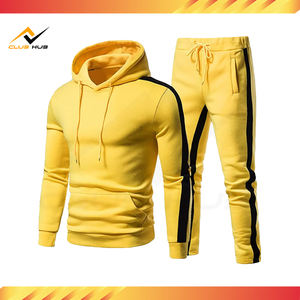 Trajes Deportivos Casuales con Capucha para Hombre, Ligeros, Ecológicos, Transpirables, para Entrenamiento de Otoño, de Nailon/Algodón, Color Negro, Venta al Por Mayor - Product Image 5
