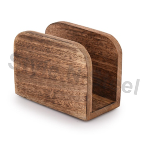 ที่วางกระดาษเช็ดปากที่วางกระดาษทิชชู่ทำจากไม้ - Product Image 1