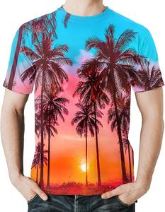 Fashion Printed Half Sleeve Cotton T-<b>Shirt</b> Soft Lightweight Crew Neck Tee for Summer Custom Design & Private Label - Product Image 4