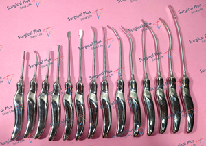 Set de 14 Piezas para Cirugía Plástica: Elevador y Disector para Lifting Facial Endoscópico y Lifting de Senos - Product Image 4