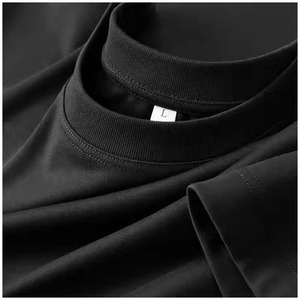 Camiseta de algodón orgánico para hombre, respetuosa con el medio ambiente, moda sostenible, suave, transpirable, de secado rápido, de gran tamaño, Manga corta personalizada - Product Image 6