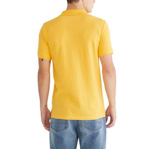 Polos personalizados para hombre, 100% de fibra de poliéster, impresión lavada con ácido, color sólido, estampado de gran tamaño, estilo gótico, polos - Product Image 6