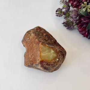 Joyería Amberstone, Piedra de Ámbar Báltico Crudo, Ámbar Natural Amarillo Blanco de Polonia, 104g para la Fabricación de Joyas - Product Image 2