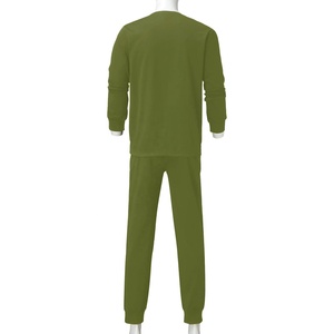 Conjunto de Sudadera y Pantalones Deportivos Reversibles de Algodón Ecológico para Hombre, Talla XL, Ajuste Entallado, 2 Piezas, Personalizado, al por Mayor - Product Image 3