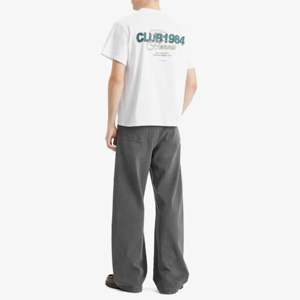 T-shirt blanc surdimensionné DTF | 100% coton French Terry 300 GSM Crewneck | T-shirt graphique rétro | Streetwear Premium & Urban Fashion - Product Image 4