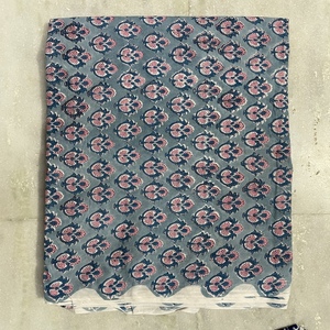 100% Cotton Soft Beautiful Floral Plain Nonwoven Lightweight Indian Cotton Dress <b>Fabric</b> for Girls & Boys by Yard <b>Eco</b>-<b>Friendly</b> - Product Image 5