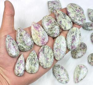 Trending Hot Natural <b>African</b> Fuchsite Multi Shape Flat Back Loose Gemstone Lot For Making Steel Jewelry Wholesale Manufactures - Product Image 5