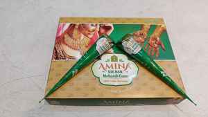 Global Export Middle East India Herbal <b>Henna</b> Mehndi Cream Eco-Friendly <b>Natural</b> Ingredients Easy Handling Smooth Carton Packaging - Product Image 3