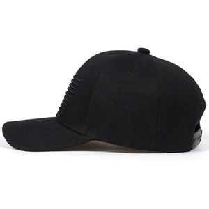 Casquettes de mode de haute qualité 2025, logo personnalisé, casquettes en daim à 6 panneaux, casquettes de sport pour hommes et femmes, casquettes de baseball avec drapeau américain - Product Image 3