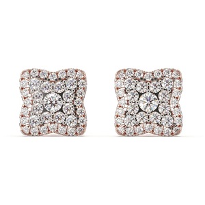Best Price for High Demand Genuine Diamond <b>Stud</b> <b>Earrings</b> in <b>Gold</b> or Silver Everyday Luxury for Occasions - Product Image 1