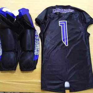 Camisetas de fútbol americano para hombre de tendencia de alta calidad, logotipo personalizado de fábrica XL, ropa deportiva de diseño Popular para hombre americano - Product Image 5