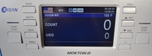 Qualité 100% garantie sur la nouvelle machine de tri et de comptage de fitness à 2 compartiments Newton 3F - Product Image 3