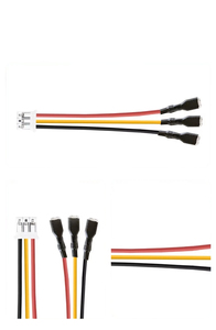 PH2.0 Customized 2-Core Two-Color Parallel PVC Jackets Pure Copper Conductor Cable Harness for Smart Mirror - Product Image 3