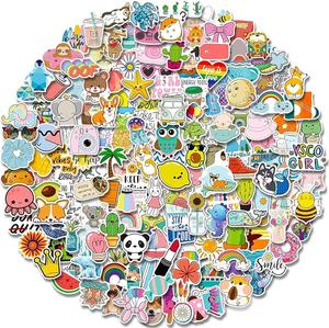 OEM Waterproof PVC Cartoon <b>Stickers</b> | Custom Die Cut <b>Vinyl</b> Anime Decals with Strong Adhesive for Packaging & Promotional Use - Product Image 1