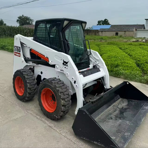 Venta al por Mayor de Minicargadora S160 con Retroexcavadora, Motor Caterpillar, Bomba Hidráulica Kawasaki, Capacidad Nominal de 200 Toneladas - Product Image 1