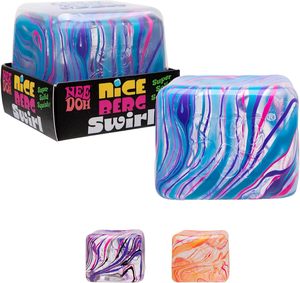 New Schylling NeeDoh Swirl Nice Be rg - Jumbo <b>Squishy</b> Squeezy Fun - Colors May Vary - Product Image 1